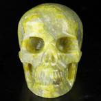 Beschermgeest Serpentin Schedel 431g Wandel - Veelzijdigheid, Verzamelen, Mineralen en Fossielen