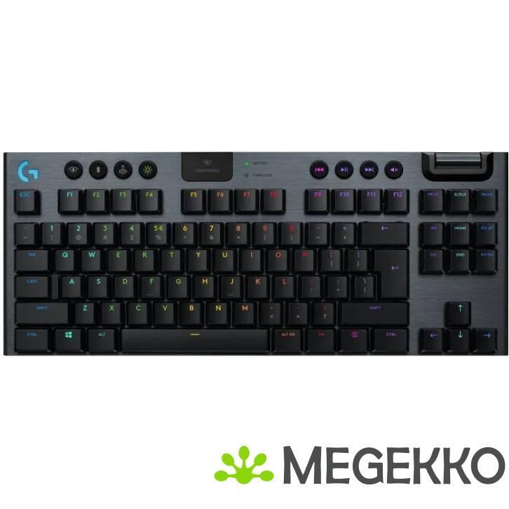 Logitech G G915 TKL Lightspeed toetsenbord Draadloos Zwart -, Computers en Software, Toetsenborden, Nieuw, Verzenden
