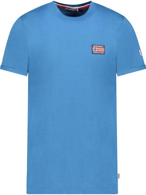 Geographical Norway T-shirt Ronde Hals Met Vlag Jaltimore, Kleding | Heren, T-shirts, Verzenden