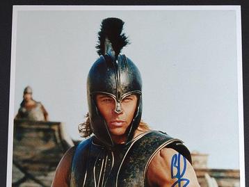 Troy - Signed by Brad Pitt, with Letter of Authenticity -