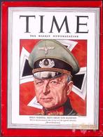 Cover Time Magazine1942 met Fritz Erich Georg Eduard von..., Collections, Objets militaires | Seconde Guerre mondiale, Verzenden