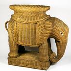 Tafel - Rattan, Hout