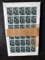 Belgique 1955 - Timbres du Belgique 1955 feuillets de X 100, Timbres & Monnaies, Timbres | Europe | Belgique