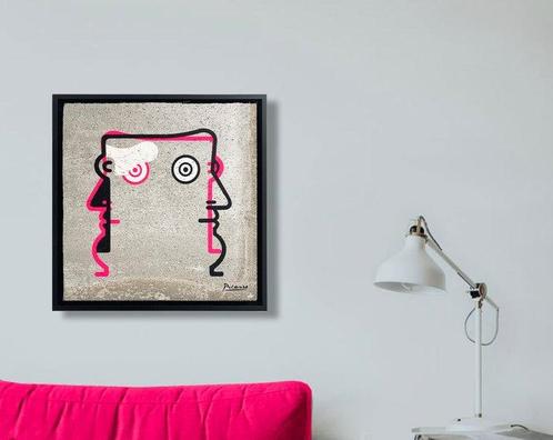 IABO (1980) - Iablo Picasso (Pablo Picasso portrait), Antiek en Kunst, Kunst | Schilderijen | Modern