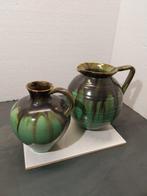 Vase (2) - modèle numero 9515 + 9508 - Céramique - Pichet, Antiquités & Art