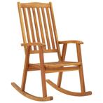 vidaXL Schommelstoel massief acaciahout, Tuin en Terras, Tuinstoelen, Verzenden, Nieuw