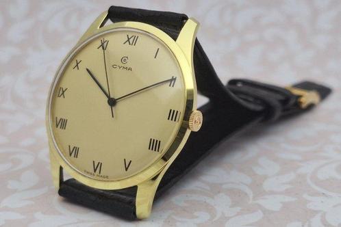 Cyma - Vintage - NOS - Sans Prix de Réserve - Homme -, Handtassen en Accessoires, Horloges | Heren