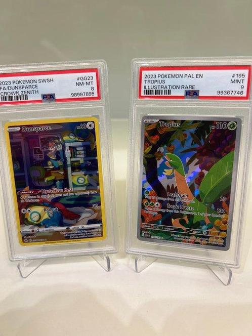 Pokémon - 2 Graded card - PSA 9, Hobby en Vrije tijd, Verzamelkaartspellen | Pokémon