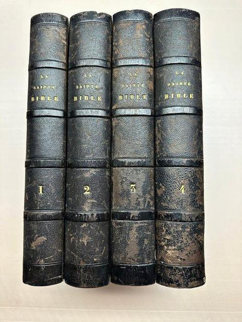 La Sainte Bible - Lemaistre de Sacy Louis-Isaac - 1841, Antiquités & Art, Antiquités | Livres & Manuscrits
