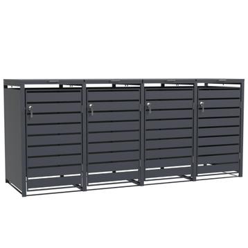 Containerberging staal 4 containers, Verzenden