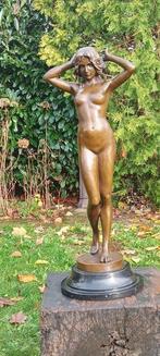 Sculpture, vrouwelijk beeld voor huis of uin - 77 cm -, Antiek en Kunst