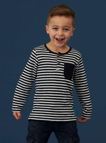 Sturdy - Ticket To Fun Shirt Streep Marine, Kinderen en Baby's, Kinderkleding | Overige, Jongen, Nieuw, Ophalen of Verzenden