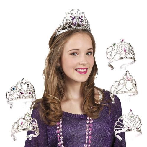 Prinsessen Kroontje Deluxe, Kinderen en Baby's, Carnavalskleding en Verkleedspullen, Nieuw, Verzenden