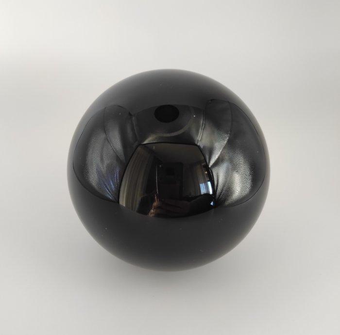 Obsidiaan Bol - Hoogte: 9.5 11.14- 1060 g - (1), Verzamelen, Mineralen en Fossielen