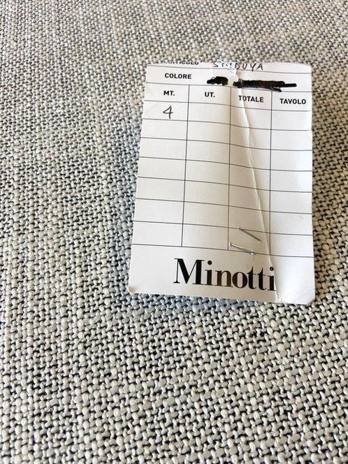 Minotti - Hoge waarde! Luxe geweven stof van MINOTTI, art, Antiek en Kunst, Antiek | Tapijten, Tafelkleden en Textiel