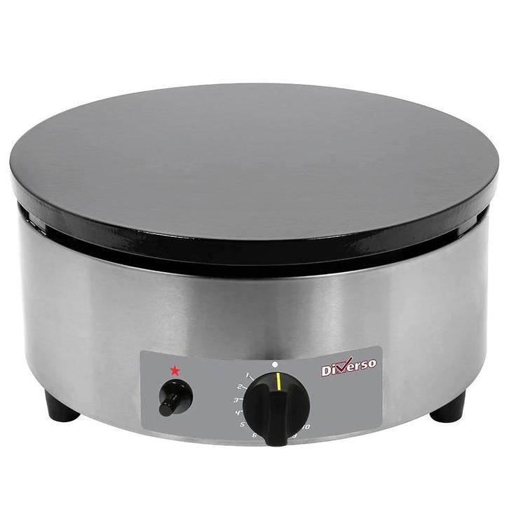 Crêpes Bakplaat | Gas | Oppervlak Ø400 (Gietijzer) | 3.6kW, Zakelijke goederen, Horeca | Keukenapparatuur, Nieuw in verpakking