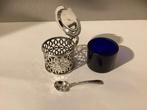 Pot (3) - .925 zilver - Sterling Zilveren Mosterd, Antiek en Kunst