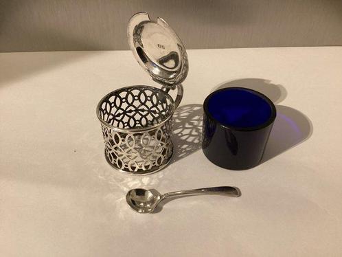 Pot (3) - .925 zilver - Sterling Zilveren Mosterd, Antiek en Kunst, Antiek | Zilver en Goud