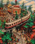 Shayer - LEGO Mountain Express - XL - 60x80cm, Kinderen en Baby's, Speelgoed | Duplo en Lego, Nieuw