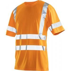 Jobman werkkledij workwear - 5591 t-shirt high-vis l oranje, Doe-het-zelf en Bouw, Veiligheidskleding