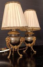 Tafellamp (2) - bedlampje, Florentijnse renaissancestijl -, Antiek en Kunst