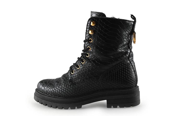 Omoda Veterboots in maat 37 Zwart | 5% korting, Kleding | Dames, Schoenen, Zwart, Zo goed als nieuw, Overige typen, Verzenden