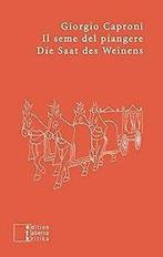 Il seme del piangere / Die Saat des Weinens: Zweisp...  Book, Verzenden