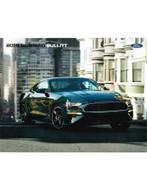 2019 FORD MUSTANG BULLITT BROCHURE ENGELS (USA), Boeken, Auto's | Folders en Tijdschriften, Nieuw