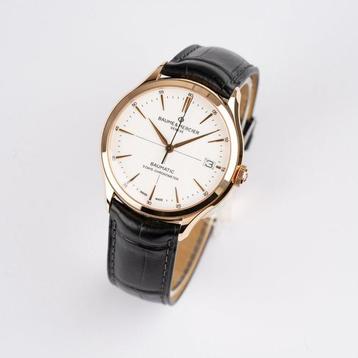 Baume & Mercier - Clifton Collection - 18K Solid Rose Gold beschikbaar voor biedingen