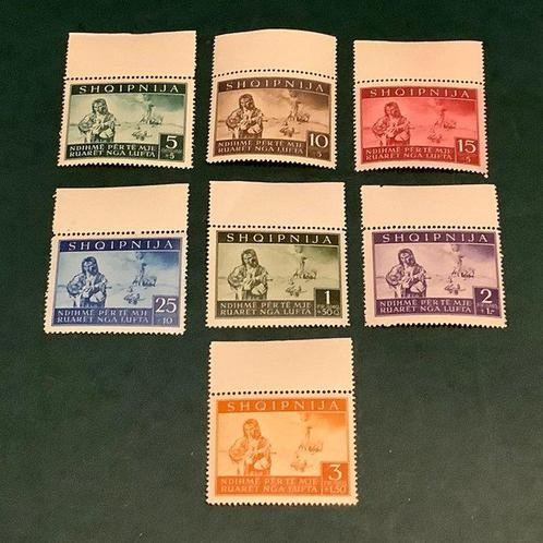 Duitse Rijk - Bezetting van Albanië 1944 - Volledige tweede, Postzegels en Munten, Postzegels | Europa | Duitsland