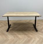 Tweedehands slinger bureau 180x80 cm, max hoogte 90 cm,, Huis en Inrichting, In hoogte verstelbaar, Gebruikt, Bureau