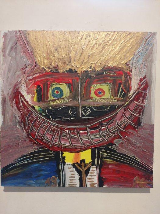 Jules Atarax (1985) - Le politicien, Antiek en Kunst, Kunst | Schilderijen | Modern