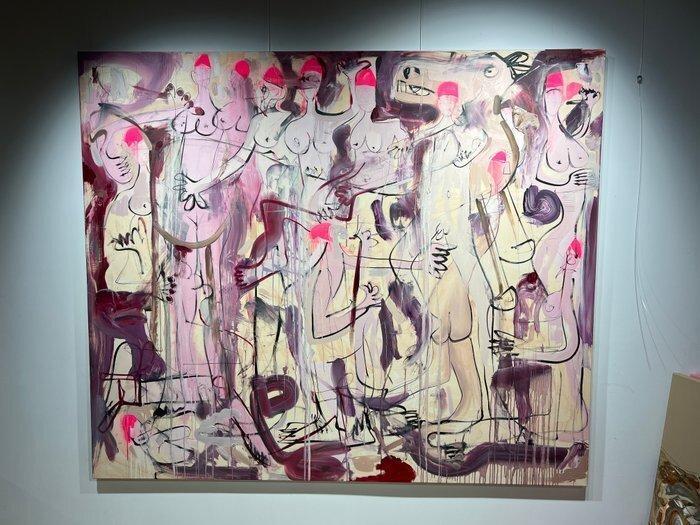 Vladinsky (1988) - Untitled (Beneath the Surface) no 1 XXL, Antiek en Kunst, Kunst | Schilderijen | Modern