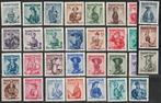 Oostenrijk 1951/1959 - Klederdrachten (37 zegels), plus de, Gestempeld