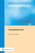 Onlineplatformen / Monografieën 9789013159738 M.Y. Schaub, Verzenden, M.Y. Schaub