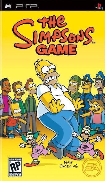 The Simpsons Game (PSP Games), Games en Spelcomputers, Games | Sony PlayStation Portable, Zo goed als nieuw, Ophalen of Verzenden