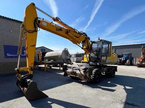 JCB - 1995 - JS 130W - Banden graafmachine, Zakelijke goederen, Machines en Bouw | Kranen en Graafmachines