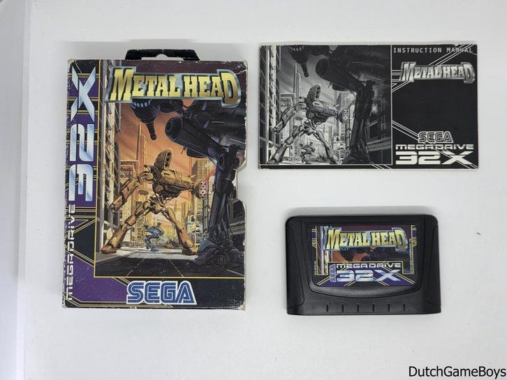 Sega 32X - Metal Head - Boxed, Games en Spelcomputers, Games | Sega, Gebruikt, Verzenden
