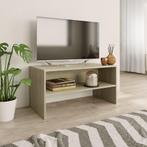 vidaXL Tv-meubel 80x40x40 cm bewerkt hout sonoma, Huis en Inrichting, Kasten |Televisiemeubels, Verzenden, Nieuw