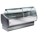 Gekoelde vitrinetoonbank met gebogen ruiten, met reserve, Verzenden, Nieuw in verpakking, Koelen en Vriezen