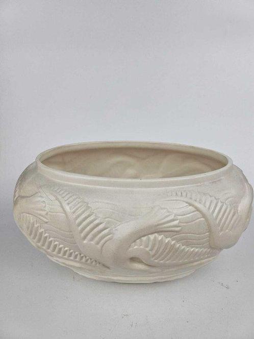Boch Frères - Charles Catteau - Vase - Céramique - Ovale kom, Antiek en Kunst, Antiek | Glaswerk en Kristal