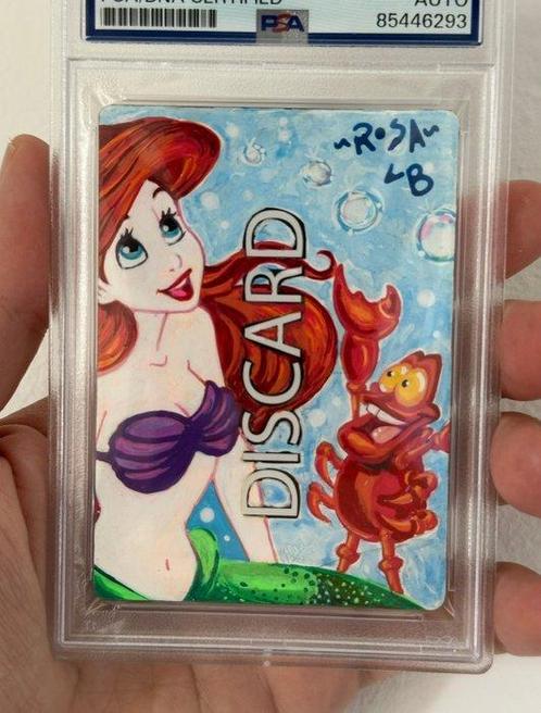 Disney - 1 Graded card - Disney Lorcana - Discard Ariel, Verzamelen, Overige Verzamelen
