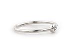 Zonder Minimumprijs - Ring - 14 karaat Witgoud - 0.05ct. tw., Nieuw