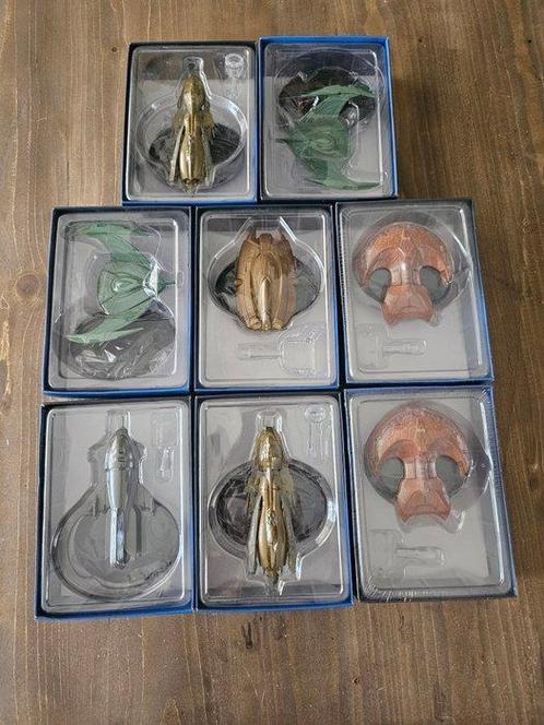 Star Trek - 8 Star Trek Eaglemoss Model Ships - All Good, Verzamelen, Film en Tv