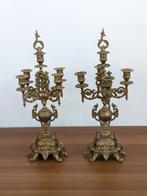 Kandelaber - Legering, Brons - Hoogte: 50 cm, Antiek en Kunst