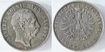 Kaiserreich 5 Mark Sachsen Albert J122 1876e ss+ schoene..., Postzegels en Munten, Munten | Europa | Niet-Euromunten, België, Verzenden