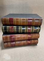 Boekensteunen - Leder - Decoratieve boeken 78, Antiek en Kunst