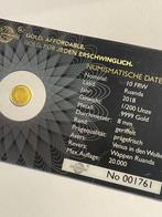 Rwanda. 10 FRW 2018 Goldmünze Venus in den Wolken 1/200