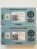 Sans Prix de Réserve - 2 pcs Diamant (Naturelle) - 0.83 ct -, Handtassen en Accessoires, Edelstenen, Nieuw