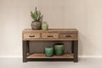 Landelijke Sidetable 3-Lades - H80xB135xD40 cm